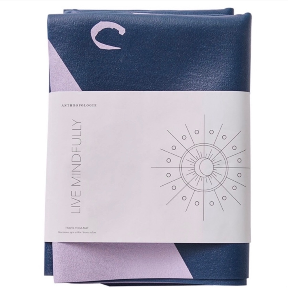 Anthropologie Travel Yoga Mat